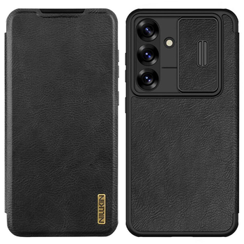 Шкіряний чохол книжка Nillkin Qin Pro Leather Case для Samsung Galaxy A56 5G A566 Black