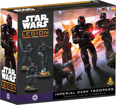 Доповнення до настільної гри Atomic Mass Games Star Wars Legion 2.0: Imperial Dark Troopers (міжнародне видання) (841333129217)