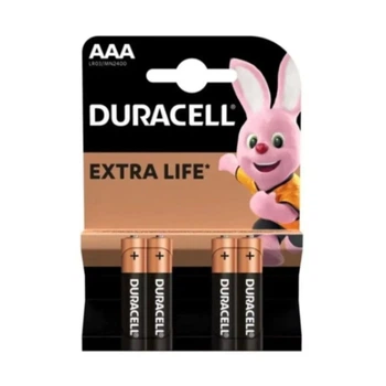 Батарейка Duracell Basic LR3/AAA 1.5V 4шт (5000394127326)