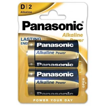 Батарейка Panasonic LR20 D Alkaline 1.55V 2шт (5410853039211)