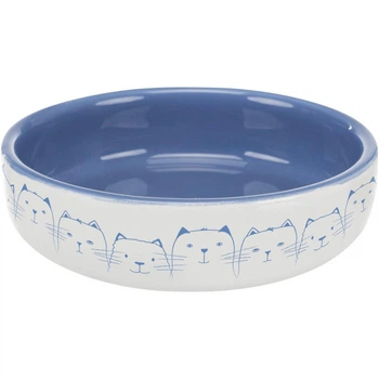 Миска для котів коротконосих порід Trixie 0,3 л / 15 см (керамічна)