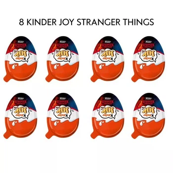 Шоколадні яйця Kinder Joy Funko Netflix Stranger Things 8 шт х 20 грам (набір 8 штук)