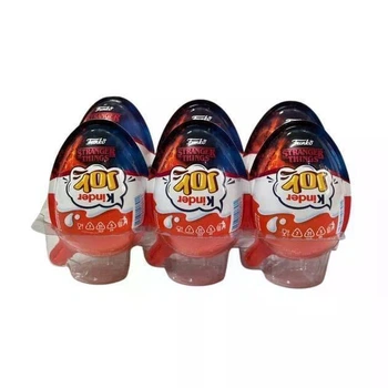 Шоколадні яйця Kinder Joy Funko Stranger Things 6 шт х 20 грам (набір 6 штук)