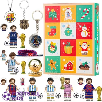 Адвент календарь футбольный Messi Advent Calendar Soccer Kit 12 Messi (42191-4)