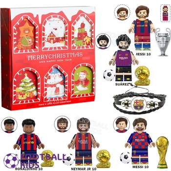 Адвент календарь футбольный Барселона Merry Christmas 6 box Barcelona (45225-4)