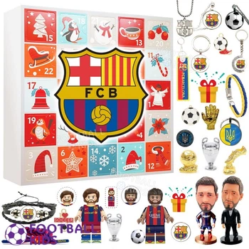 Адвент календарь футбольный Барселона Advent Calendar Soccer Kit 25 Barcelona (4203-4)