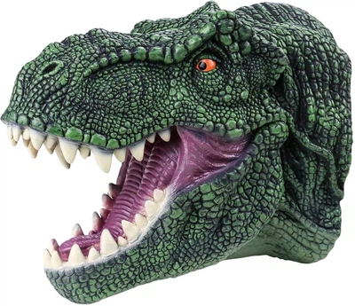 Игрушка перчатка Same Toy динозавр Тиранозавр темно-зеленый 4+