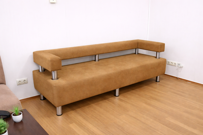 Диван офісний BNB IRIS 180 см коричневий багіра 07