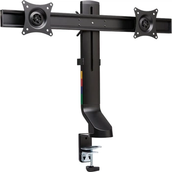 Кронштейн для монітора Kensington SmartFit Space-Saving Dual Monitor Arm Black (K55513WW)