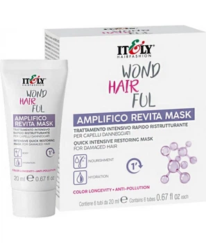 Экспресс-маска для волос Itely Hairfashion интенсивное восстановление WONDHAIRFUL 6х20 мл