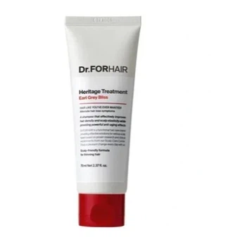 Зміцнююча маска-кондиціонер для шкіри голови і волосся Dr. Forhair Heritage Treatment Earl Grey Bliss, 70 мл