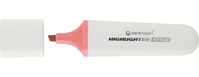 Маркер текстовий Highlighter Style 1-4,6 мм клин пастел рожевий CENTROPEN