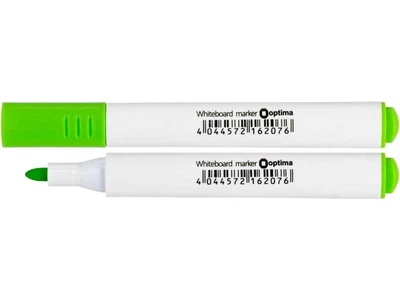 Маркер white board 2мм трикутний світло зелений OPTIMA