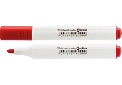Маркер white board 2мм трикутний червоний OPTIMA