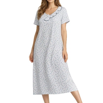 Ночная рубашка хлопок Andin 020-2 р.54(2XL) разноцветная
