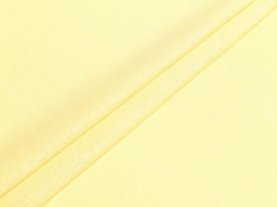 Ткань Лен вискоза 30/70 пастельно-желтый, пог. м. (л38, 2510004D, к32)