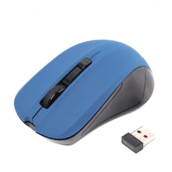Миша Maxxter Mr-337-Bl бездротова, USB, синій