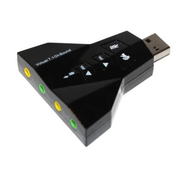 Звуковая карта USB 2.0, 7.1, Dynamode Virtual, 90 дБ, СМ108, RTL 3D / Xear 3D, Blister (PD560)