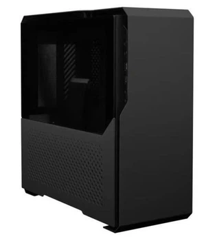 Корпус ALmordor серебристыйLining 160G ITX черный, без БП, Mini Tower SFF, для Mini ITX, 1xUSB 3.0, 1xType-C, макс. CPU - 120 мм /