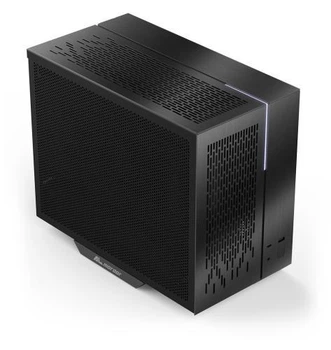 Корпус ALmordor Seiya 180 Matx черный, без БП, Mini Tower SFF, для Micro ATX / Mini ITX, 1xUSB 3.0, 1xType-C, макс. CPU - 165 мм /