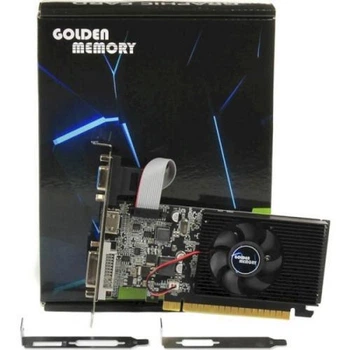 Видеокарта GeForce GT610 Golden Memory 1Gb GDDR3 64-bit VGA / DVI / HDMI 810/1333 MHz Low Profile (GT610D31G64bit)