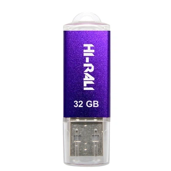 Флеш накопитель USB 32Gb Hi-Rali Rocket, фиолетовый, USB 2.0 (HI-32GBVCVI)