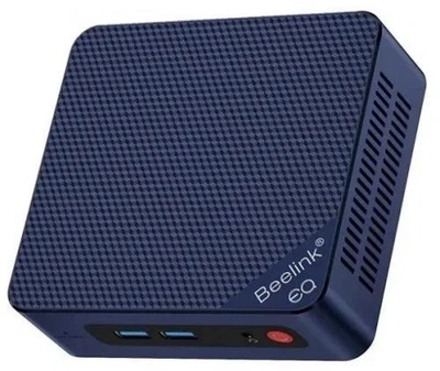Неттоп Beelink Mini S12 Navy синий N95 (4x3.4 GHz 15 Вт) 8Gb DDR4 3200 MHz SO-DIMM 256Gb SSD NVMe 1x2.5' SATA/UHD Graphics