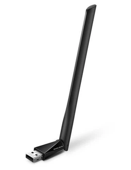 Мережевий адаптер Mercusys MU6H, чорний, USB, WiFi 5, 5 GHz (433 Мбіт/с) / 2.4 GHz (200 Мбіт/с)