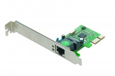 Сетевая карта PCI-E x1, Gembird NIC-GX1, 10/100/1000 Мбит/сек