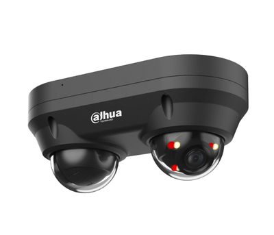 IP-відеокамера Dahua DH-IPC-HDBW2449F-AS-E2-IL-Black 4Мп+4Мп PoE мікрофон (2.8+3.6 мм)