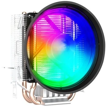 Кулер для процесора PcCooler S83 Pro, алюміній/мідь, 1x100 мм sRGB, для Intel 1700/1200/115x, AMD AM5/AM4, до 98 Вт, висота 122 мм