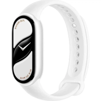 Фитнес-браслет Xiaomi Mi Smart Band 10, Ceramics белый, 1.72' (212x520, AMOLED), bloetooth 5.4, 233 mAh, 50 WR / 5 ATM (BHR07Y5GL)