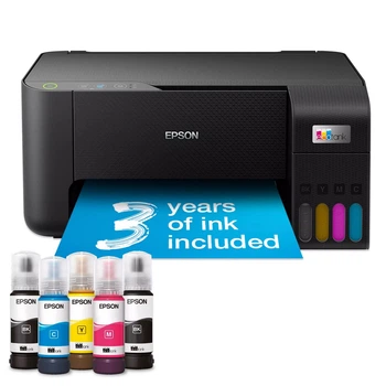 МФУ струйное цветное A4 Epson L3230, черный, 5760х1440 dpi, до 33/15 стр/мин, USB, встроенное СНПЧ, чернила Epson 103 (C11CJ68407)
