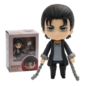 Аніме фігурка Nendoroid Attack on Titan Атака Титанів — Eren Yeager (Ерен Йегер) Нендороїд №2000, рухома, 10 см
