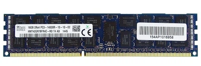 Модуль памяти для сервера DDR3 16GB 1866 MHz Hynix ECC REG PC3-14900R (HMT42GR7BFR4C-RD T4 AD) Б/у