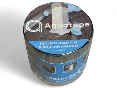 Герметизирующая битумная лента AQUATAPE 100 мм х 3м AIu (62763)
