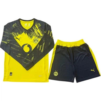 Футбольна форма з довгим рукавом Боруссія Дортмунд (Borussia Dortmund) 2025-2026 домашня жовто-чорна M F0414