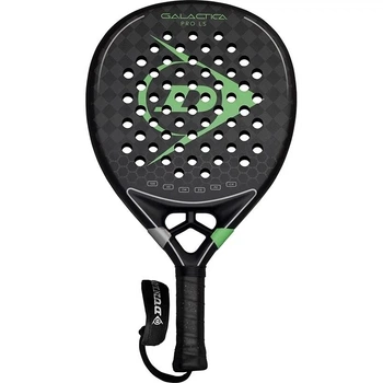 Ракетка для падл-тенниса Dunlop GALACTICA PRO LS 2025 черно-зеленая 10359941
