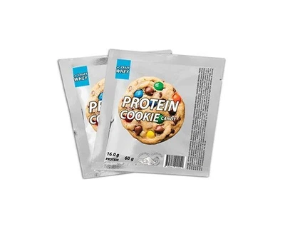 Протеїнове печене, без цукру, Craft Whey Protein Cookie, 60 грам (Конфети-Дражі)