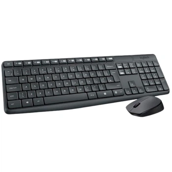 Комплект (клавиатура + мышь) Logitech MK235 (920-007948) Wireless Combo Black UA [34663]