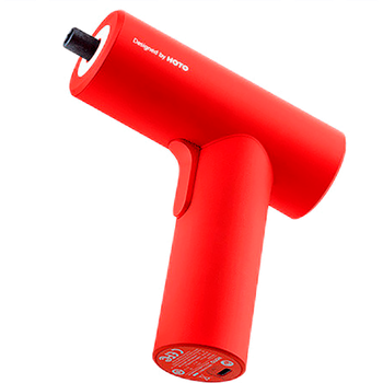 Шуруповерт HOTO Electric Screwdriver Gun + 10pcs Bits Red (QWLSD008) [73703]