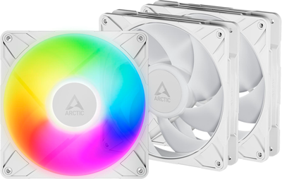 Набір вентиляторів Arctic P14 Pro ARGB 3 Pack White (ACFAN00321A)