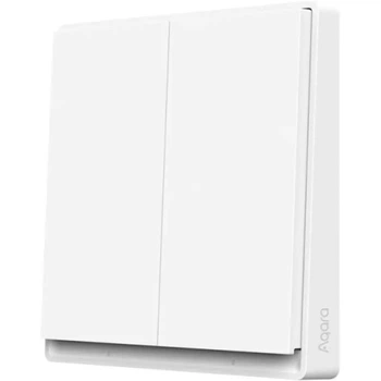 Розумний вимикач двоклавішний Aqara E1 Wireless Switch White (WXKG17LM) [107840]