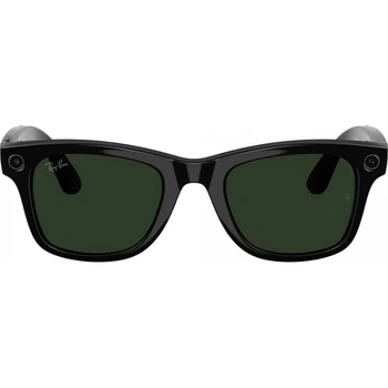 Смарт-очки Ray-Ban Meta Wayfarer Gen 2 Shiny Black Frame / Clear to Graphite Green Transitions Lens (RW4012 601/1M 53-22) [150444]