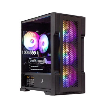 Компьютер GTL HexaGaming 125G56, черный, RGB (I5-12400F / B760 / 16G DDR5 / RTX 5060-8 / 1TB / ATX / 500W / No OS)
