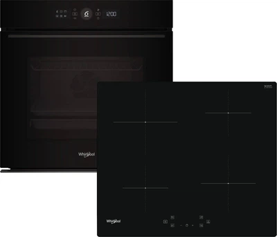 Комплект Духова шафа електрична Whirlpool WOI5S8CM1SBA + Варильна поверхня індукційна Whirlpool WS Q4860 NE