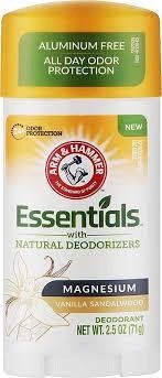 Дезодорант-стік натуральний Arm & Hammer Essentials With Natural Deodorizers Magnesium Vanila 71 г