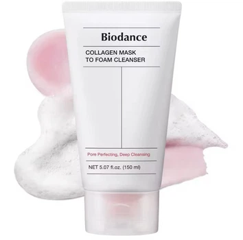 Колагенова маска-пінка для глибокого очищення Biodance Collagen Mask to Foam Cleanser 150 мл