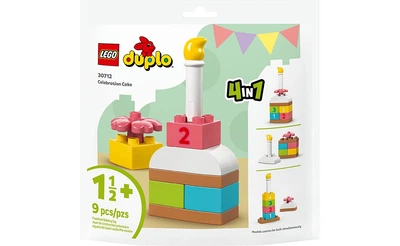 Конструктор LEGO Святковий торт 9 деталей (30712)