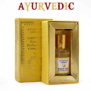 Парфюмерное масло Белый Муск Ayurvedic White Musk 10 мл Натуральное индийское ароматическое масло для тела